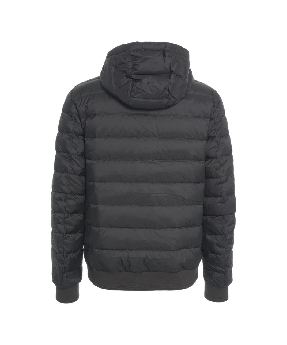Belstaff Quilted Padded Jacket With Adjustable Hood And Double-Slider Zipper