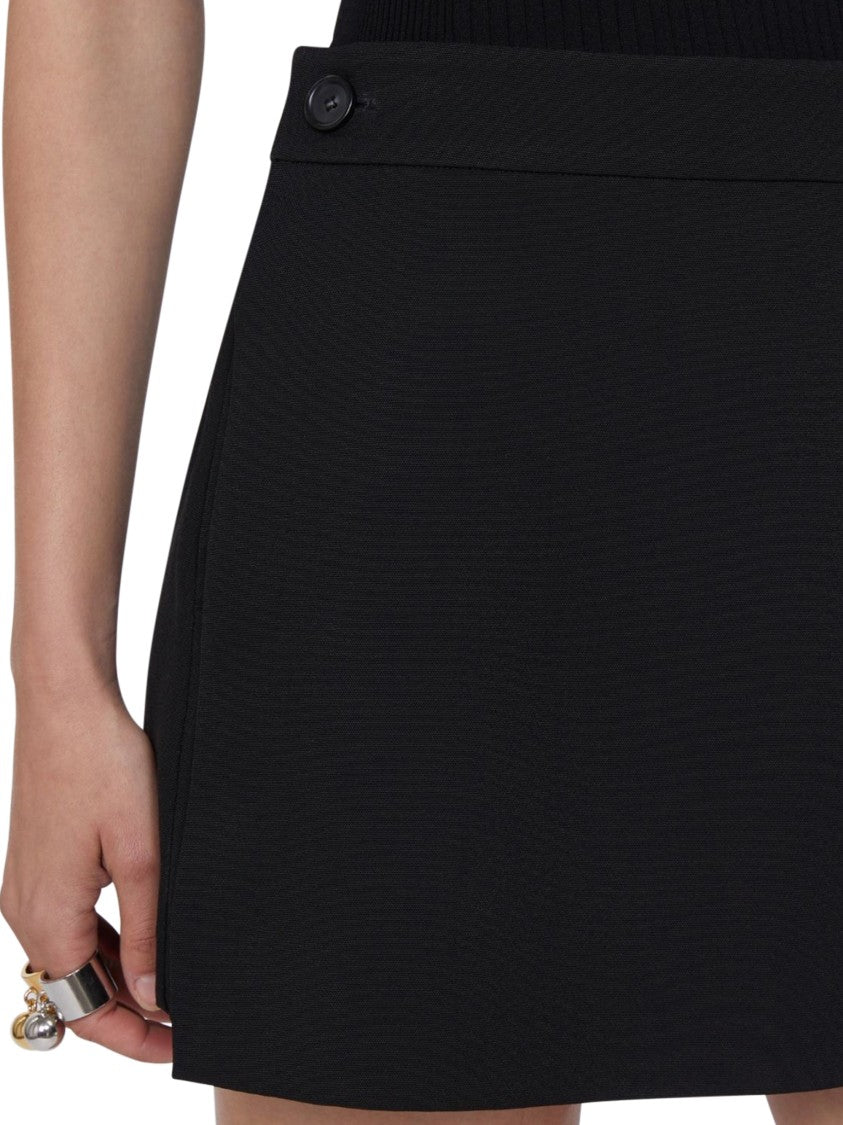 Max Mara Tailored Black Shorts With High Waist