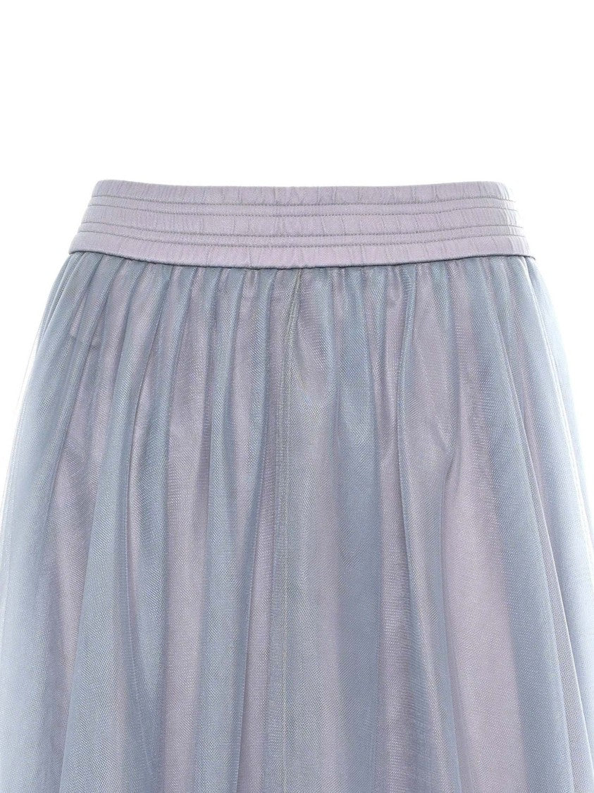 Fabiana Filippi Flowing Midi Skirt With Gathered Waist
