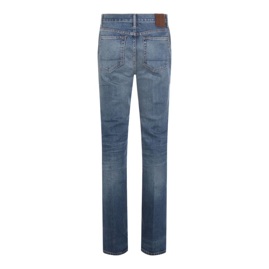 Tom Ford Mid-Rise Straight Cut Jeans
