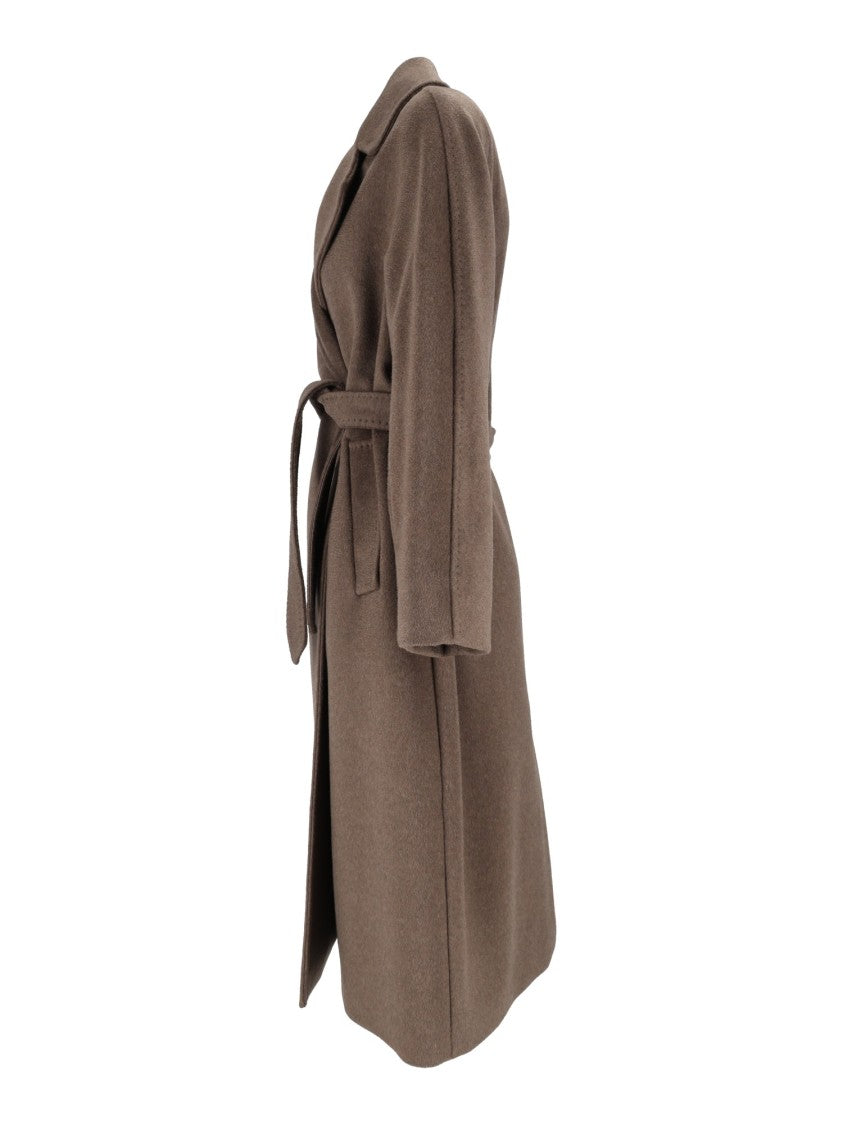 Max Mara Brown Resina Belted Coat