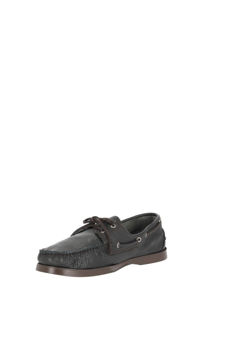 Paraboot Barth Deerskin Deck Shoes