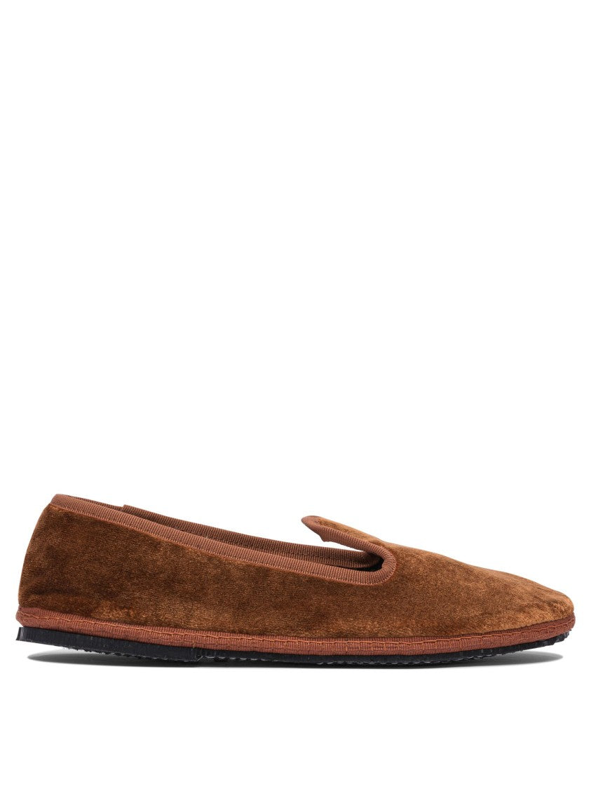 Sentier Di Segantin Roberta Plush Brown Loafers