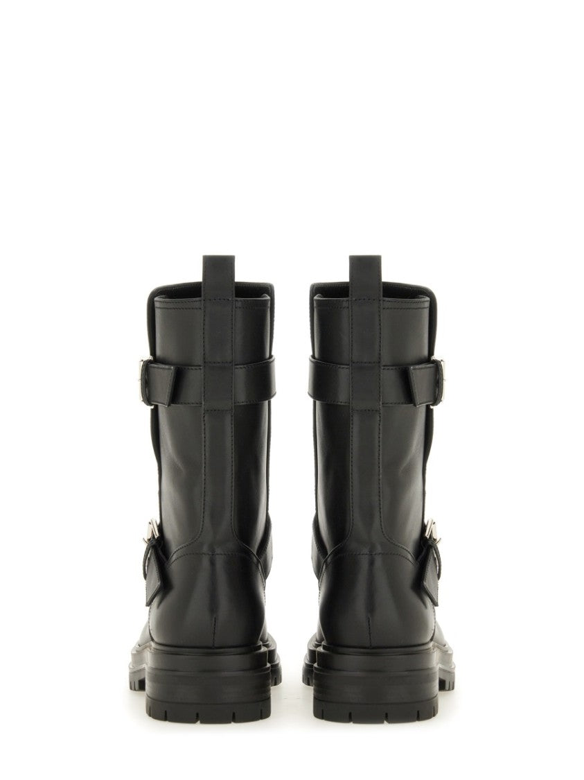 Gianvito Rossi Mid-Calf Black Calfskin Boots