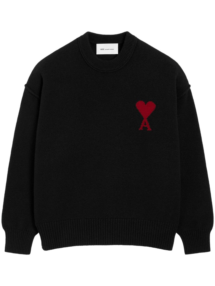 Ami Paris Quota Ami De Coeur Crewneck Sweater