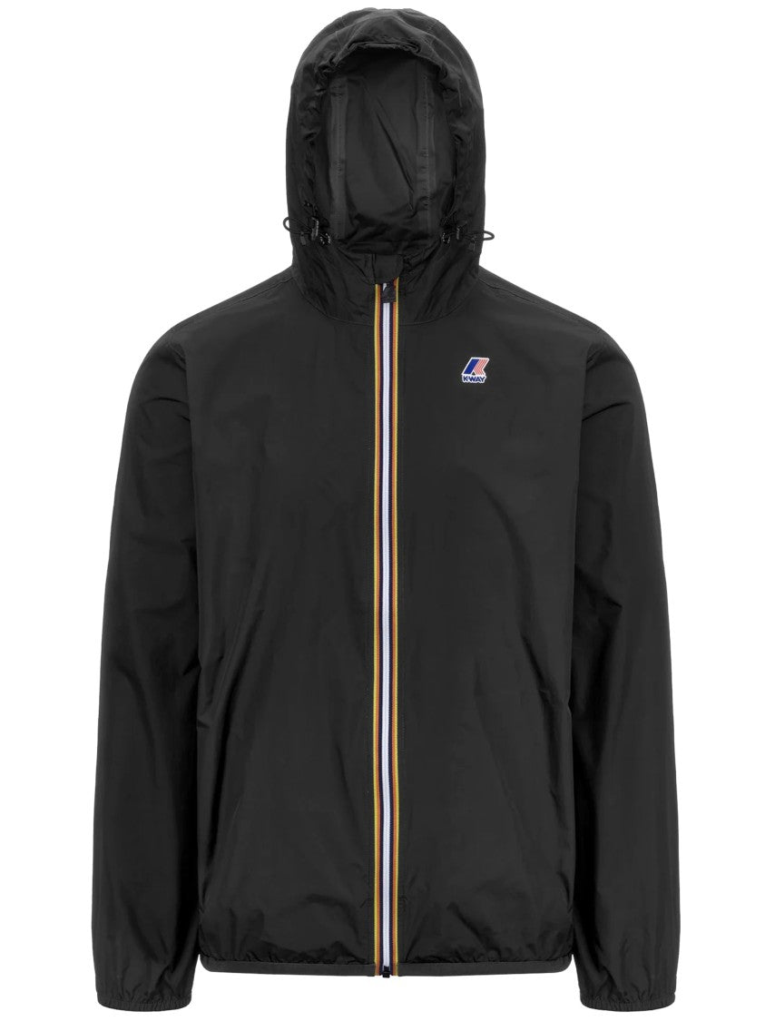 K-Way Le Vrai 4.0 Claude Black Hooded Jacket