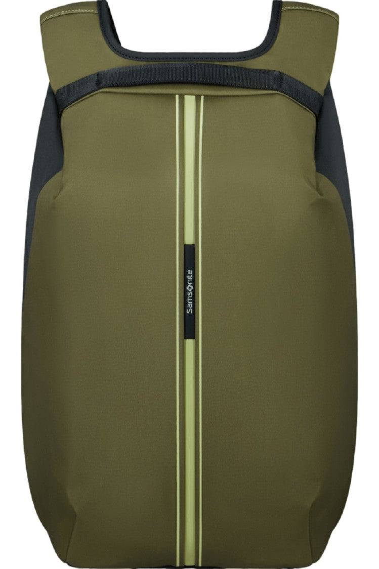 Samsonite Olive Green Backpack Ergonomic Design