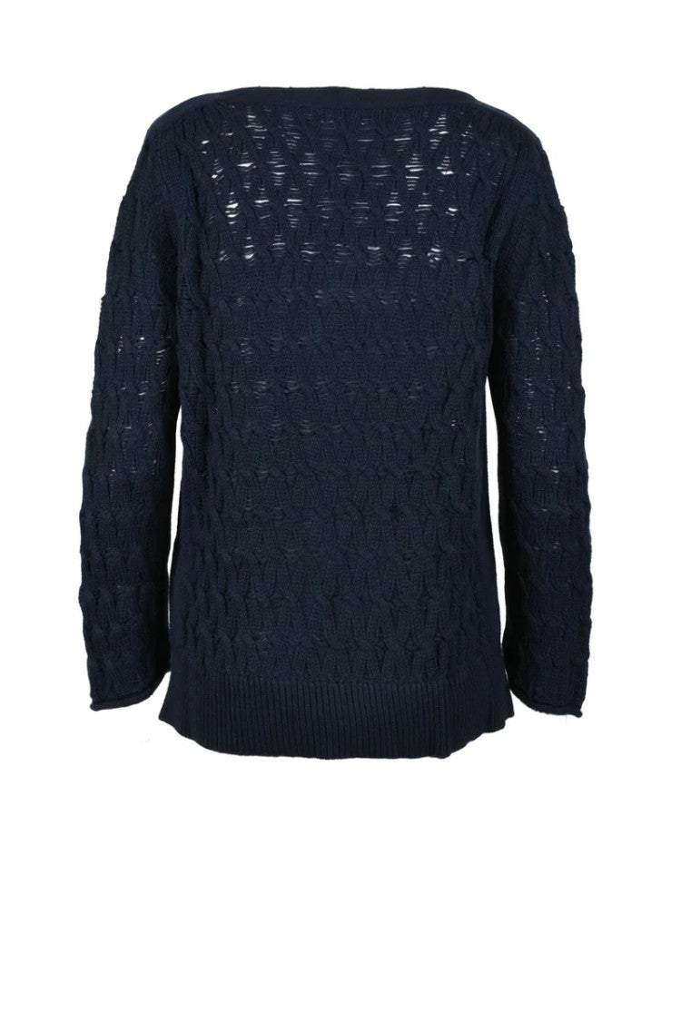 Malo Optimum Cashmere Wool Sweater - Multicolor