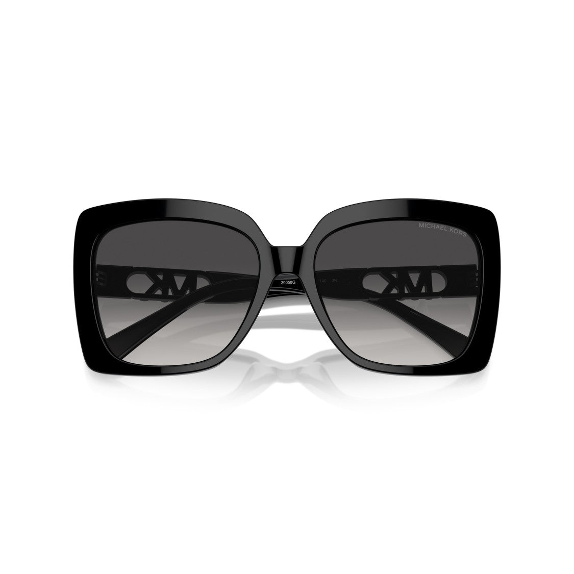 Michael Kors 0Mk2213 Oversized Square Frame Sunglasses With Cut-Out Logo Detail