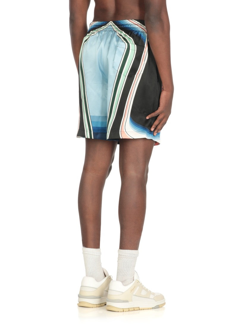 Casablanca Graphic Mountain Bermuda