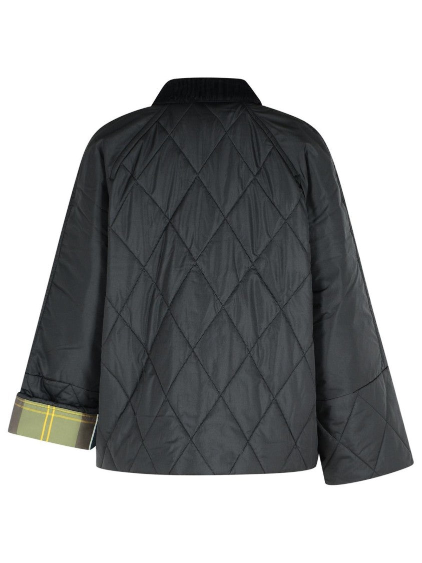 Barbour 'Martha' Black Polyester Jacket
