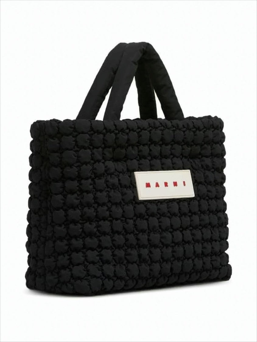 Marni Textured Bubble-Pattern Shoulder Bag