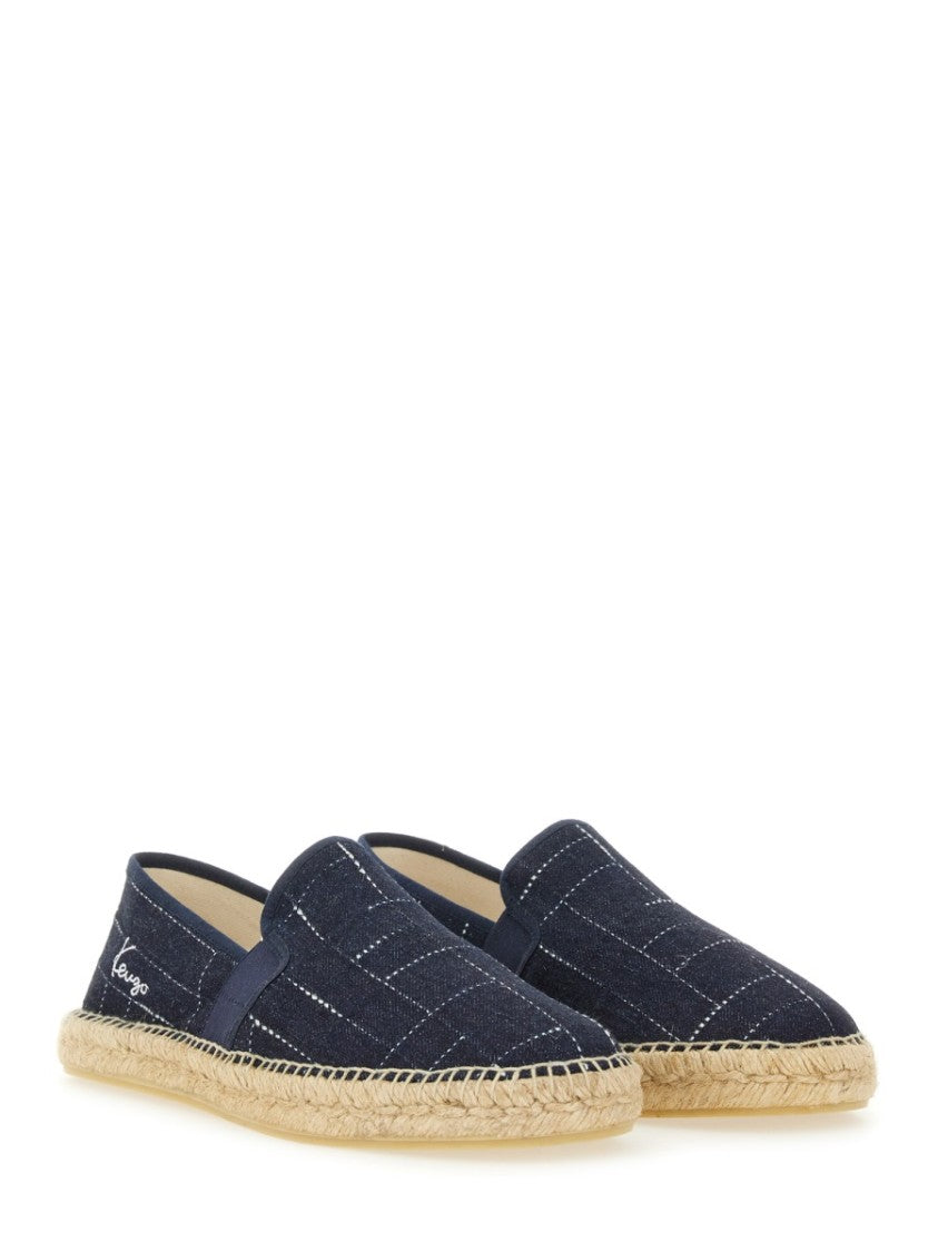 Kenzo Logo Slip-On Espadrilles