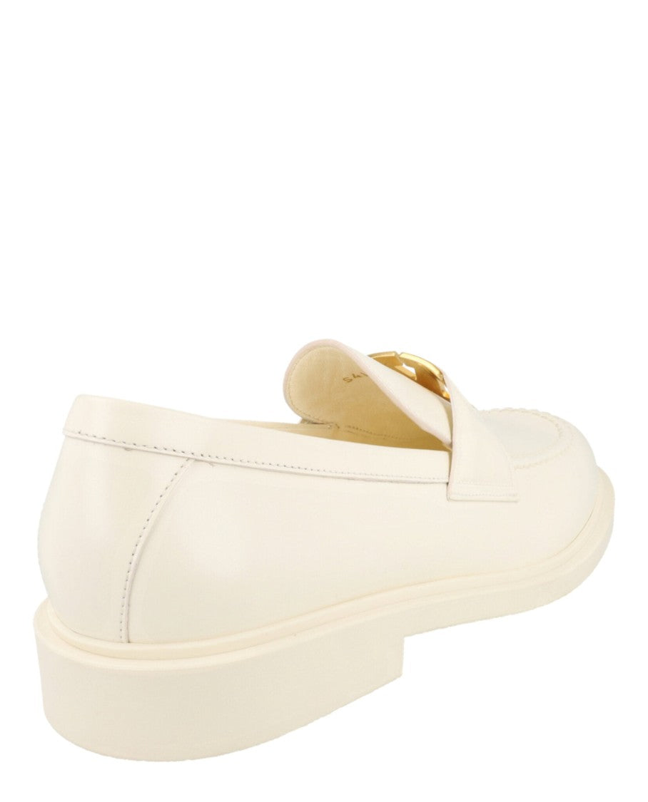 Valentino Vlogo Signature Leather Loafers
