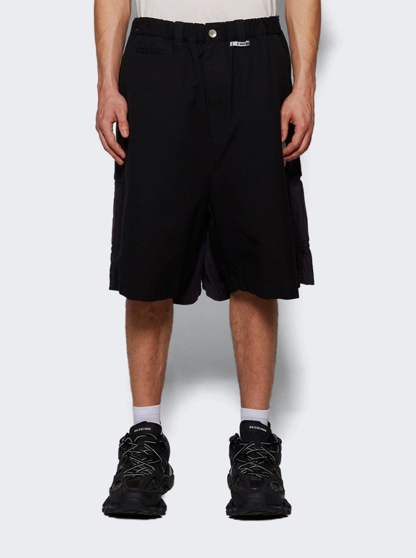 Maison Mihara Yasuhiro Four Legs Shorts Black