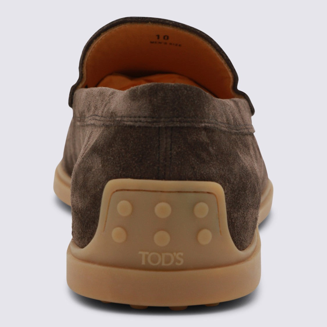 Tod's Dark Brown Leather Loafers