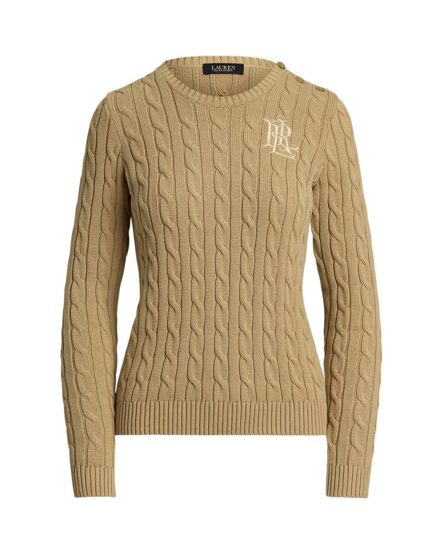 Lauren Ralph Lauren Montiva Long Sleeve Cable Knit Pullover