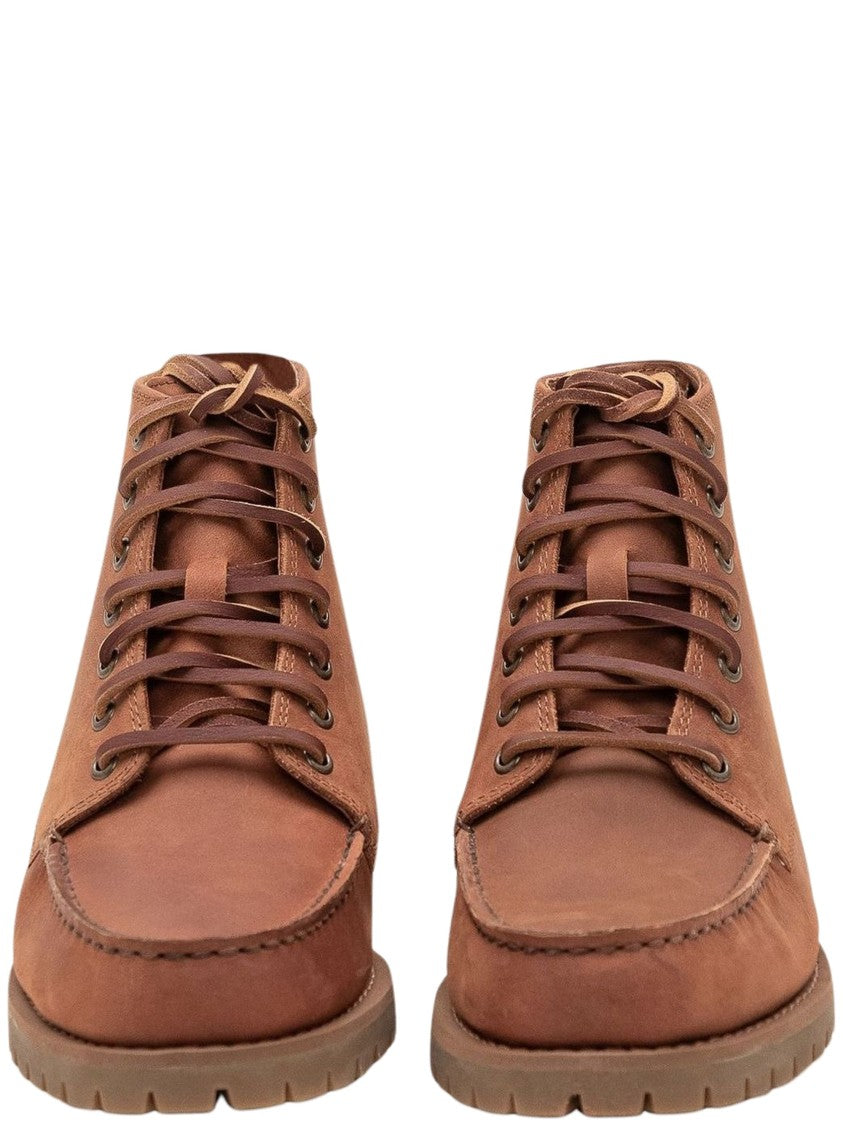 Sebago Walker Mid-Height Moc Toe Lace-Up Boots