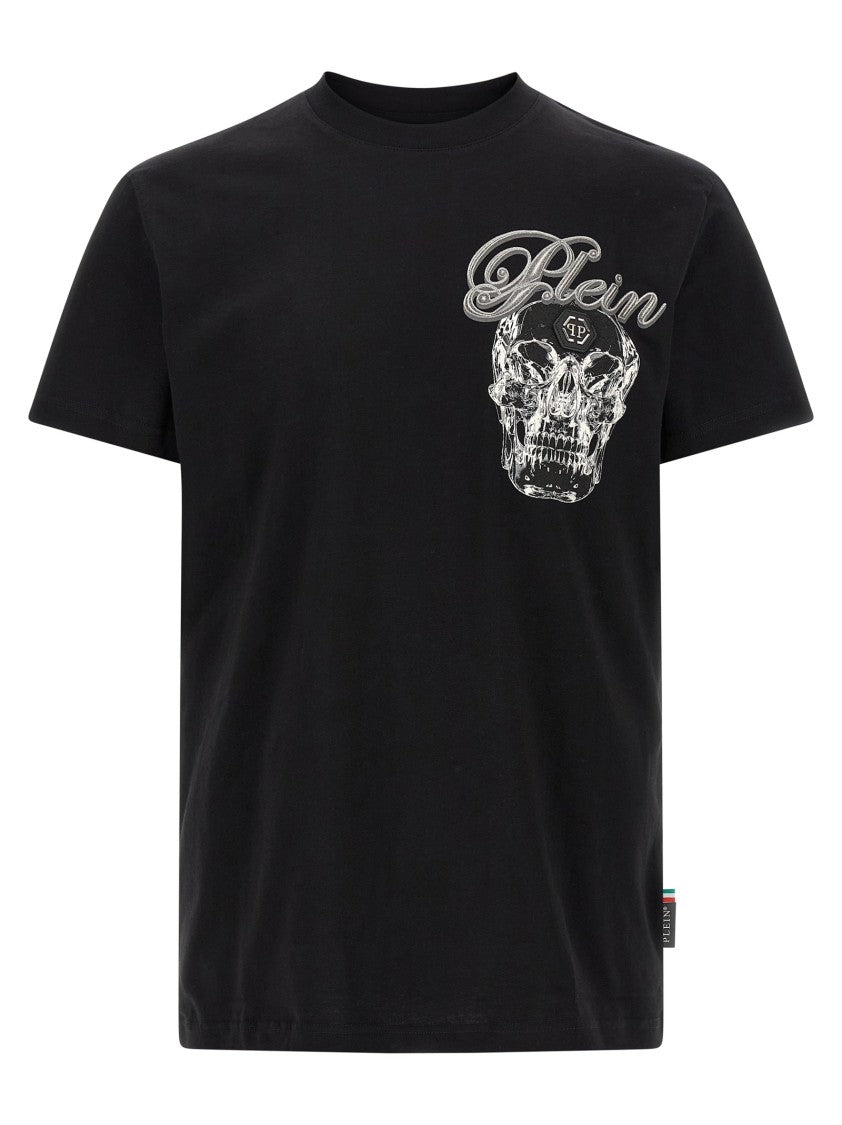 Philipp Plein Glass Skull' T-Shirt