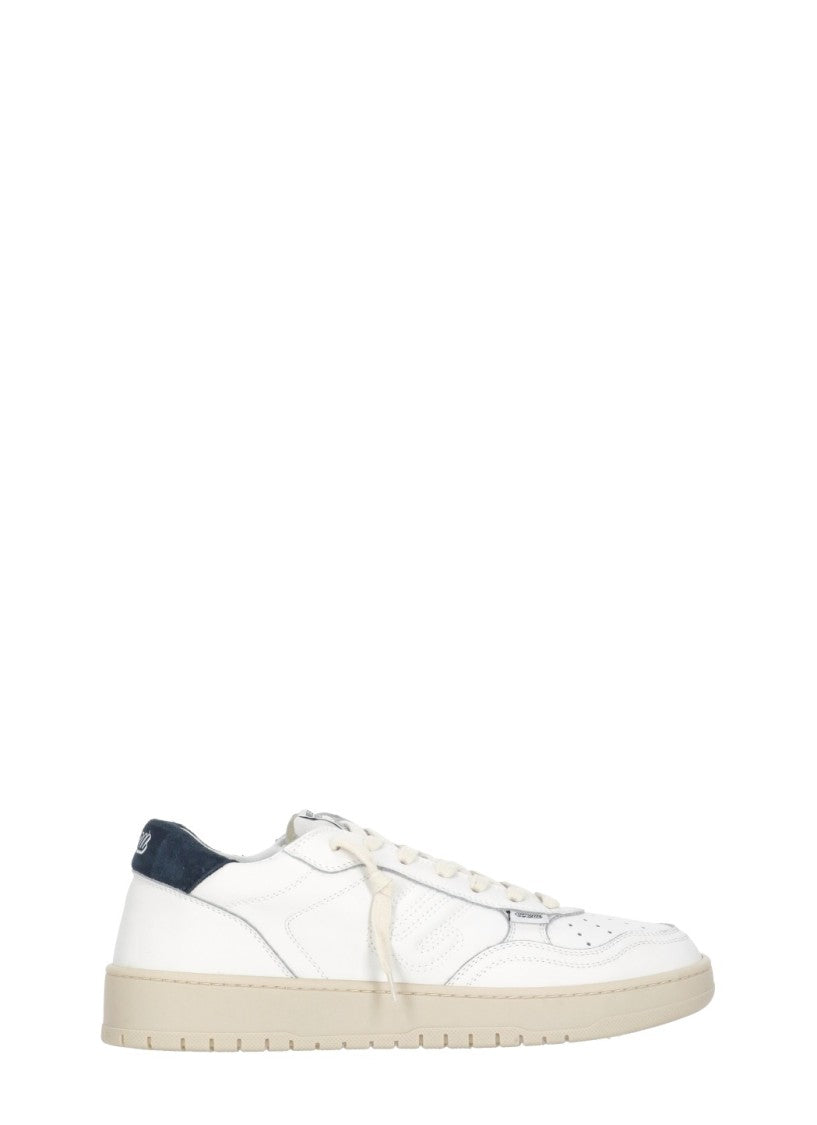 Evenu Equal White Suede Low-Top Sneakers