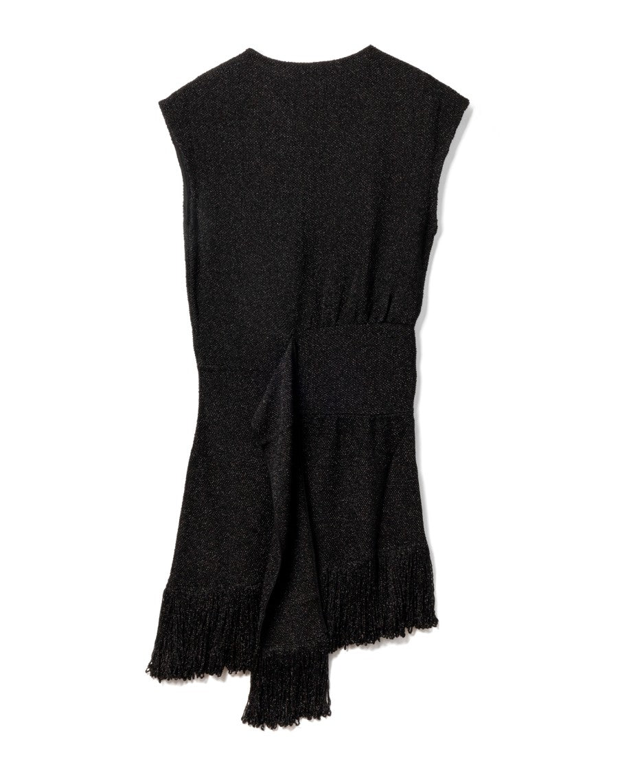 Lanvin Fitted Black Evening Dress