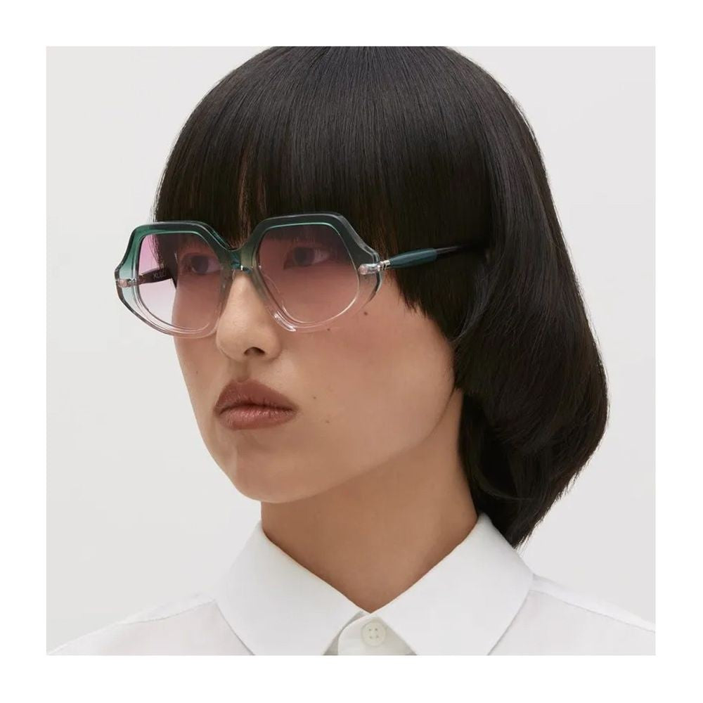 Kuboraum Maske P20 Acetate Geometric Sunglasses