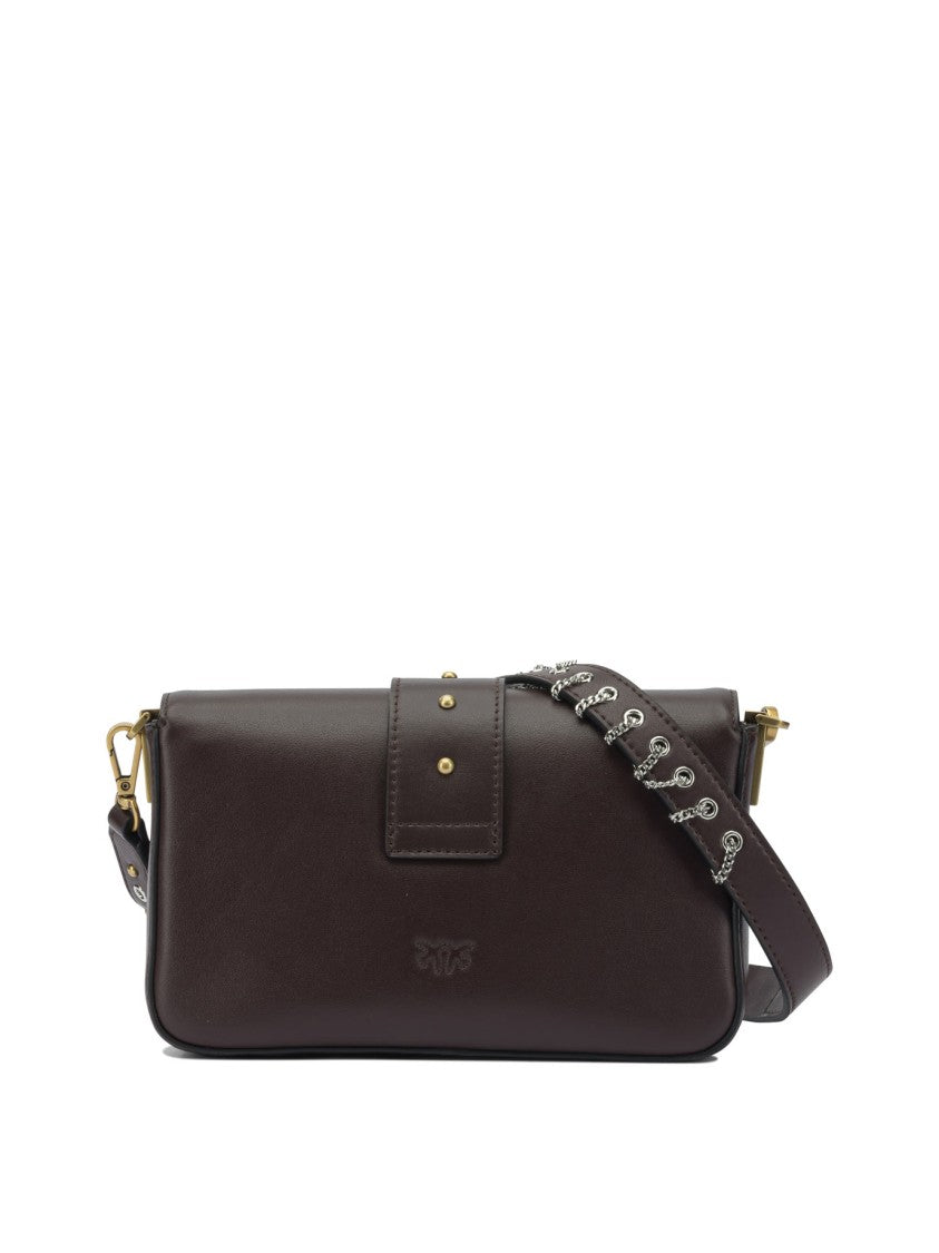 Pinko Leather Shoulder Bag