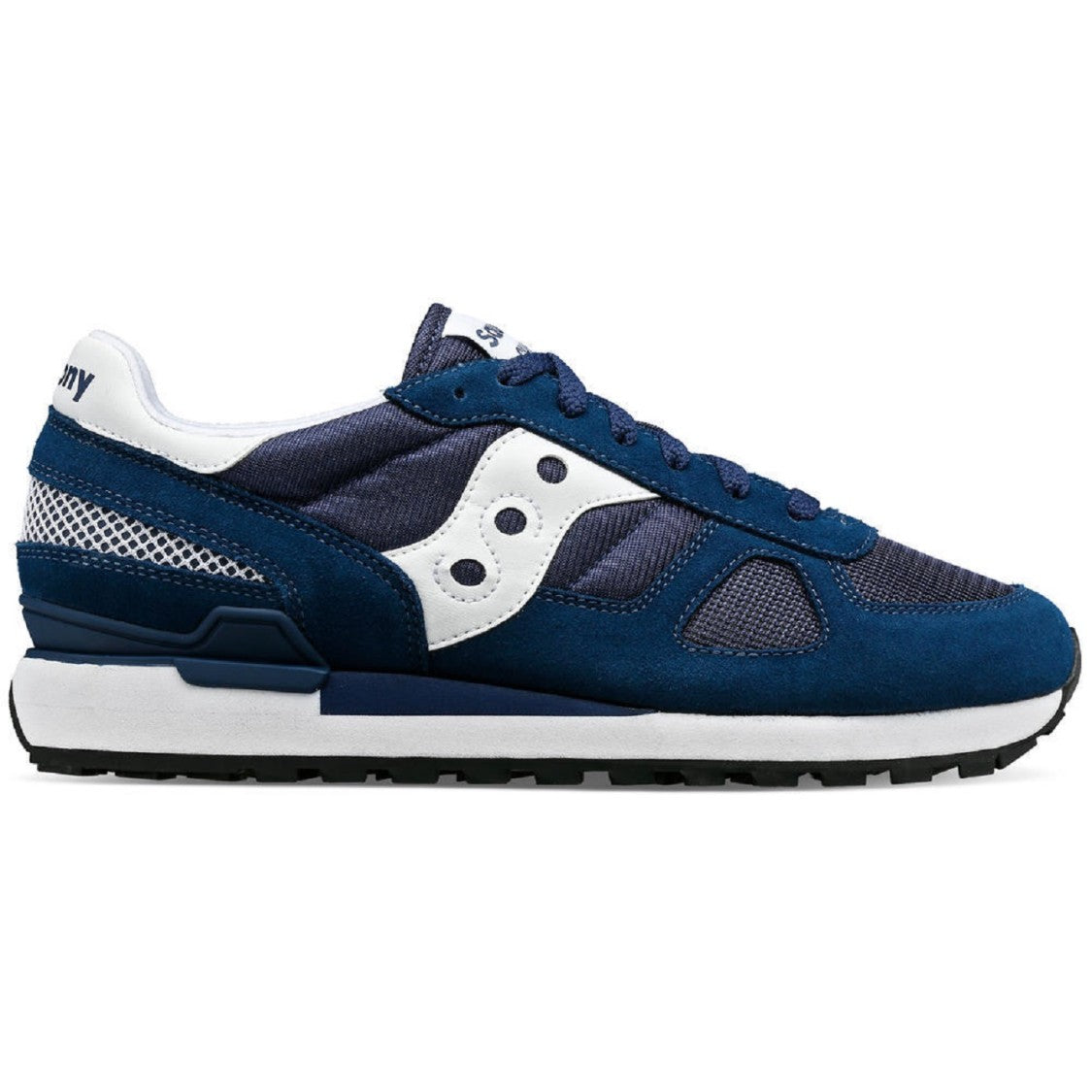 Saucony Layered Suede And Mesh Sneakers Logo