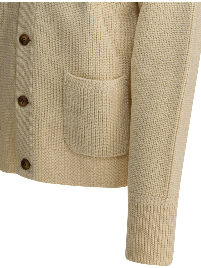 Human Made Textured Wool Cardigan
