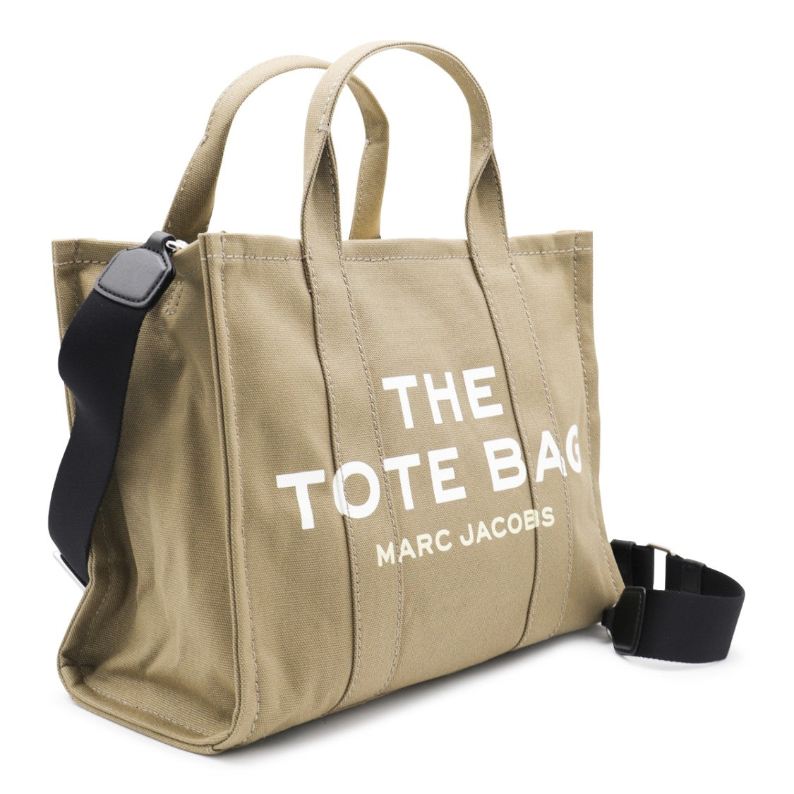 Marc Jacobs Light Green Cotton The Medium Tote Bag