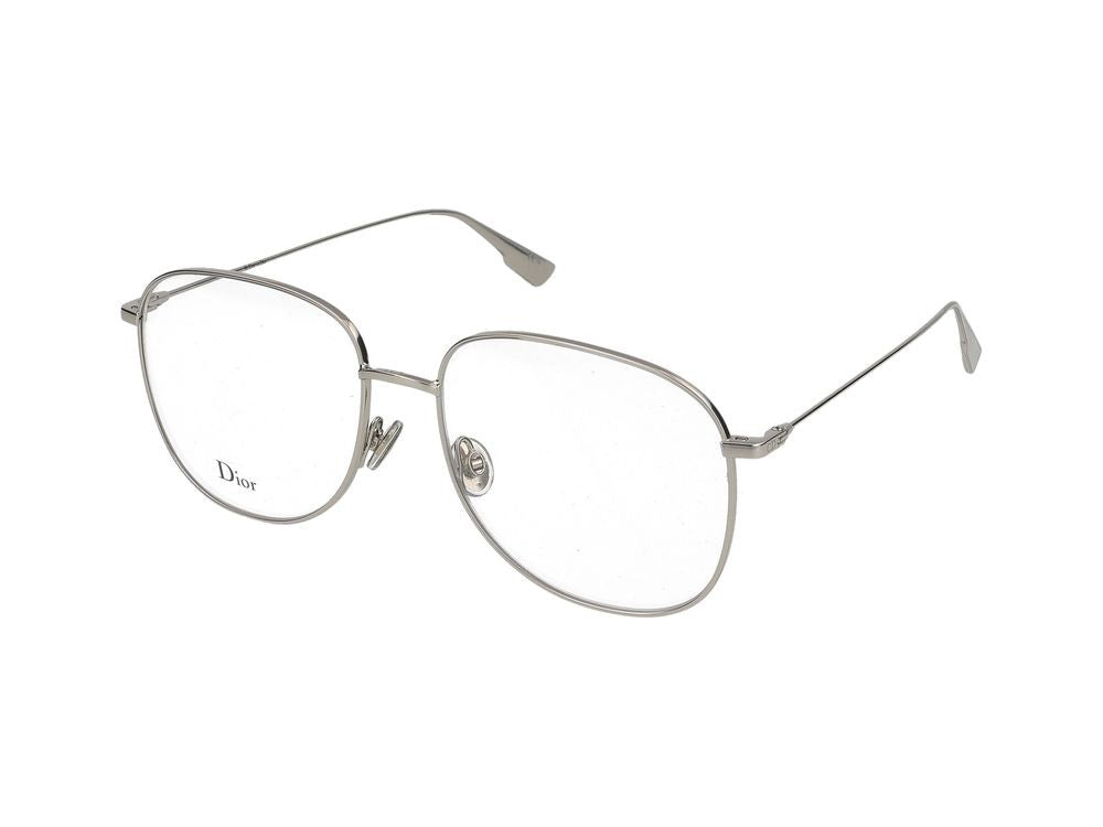 Dior Palladium Palladium-Finished Metal Eyeglasses