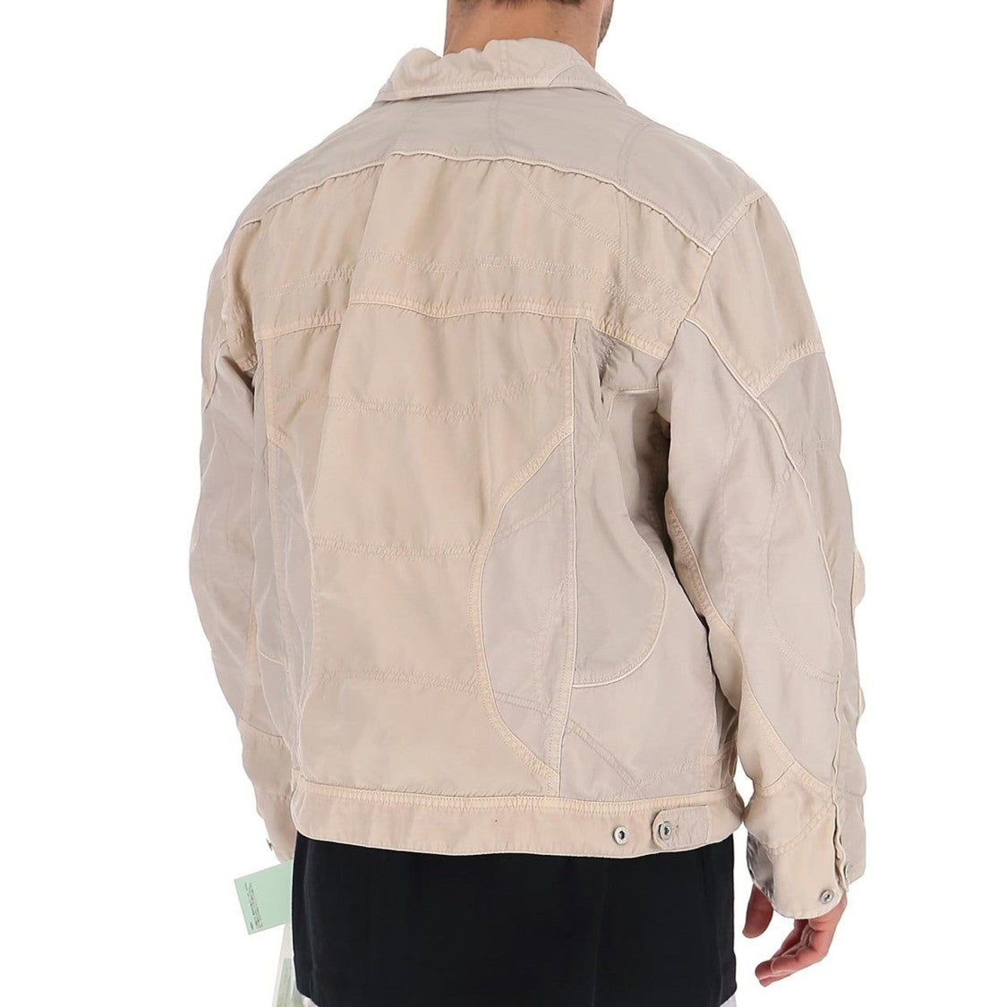 Off-White Logo Windbreaker Bomber Jacket