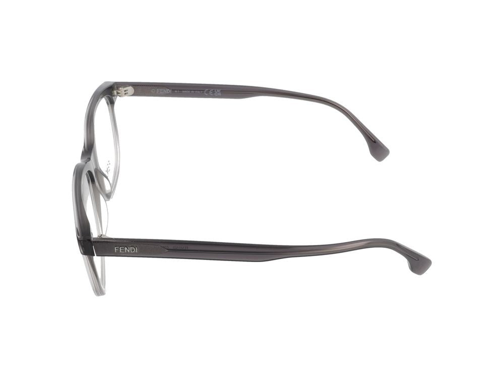 Maison Fendi Translucent Gradient Modern Acetate Frame Eyeglasses