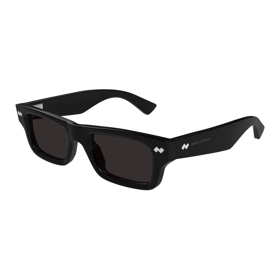 Bottega Veneta Bv1351s Rectangular Frame Recycled Acetate Sunglasses