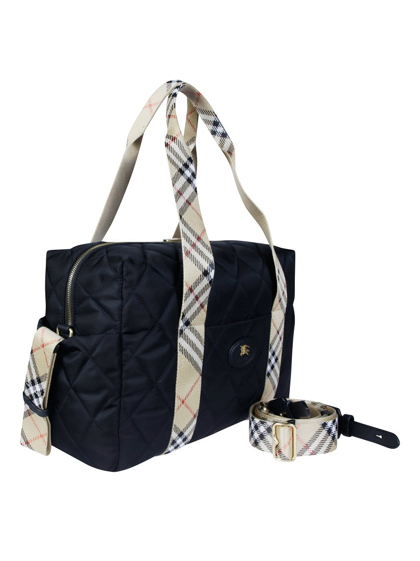 Burberry Md Belfast Dp Quilted Duffle Bag
