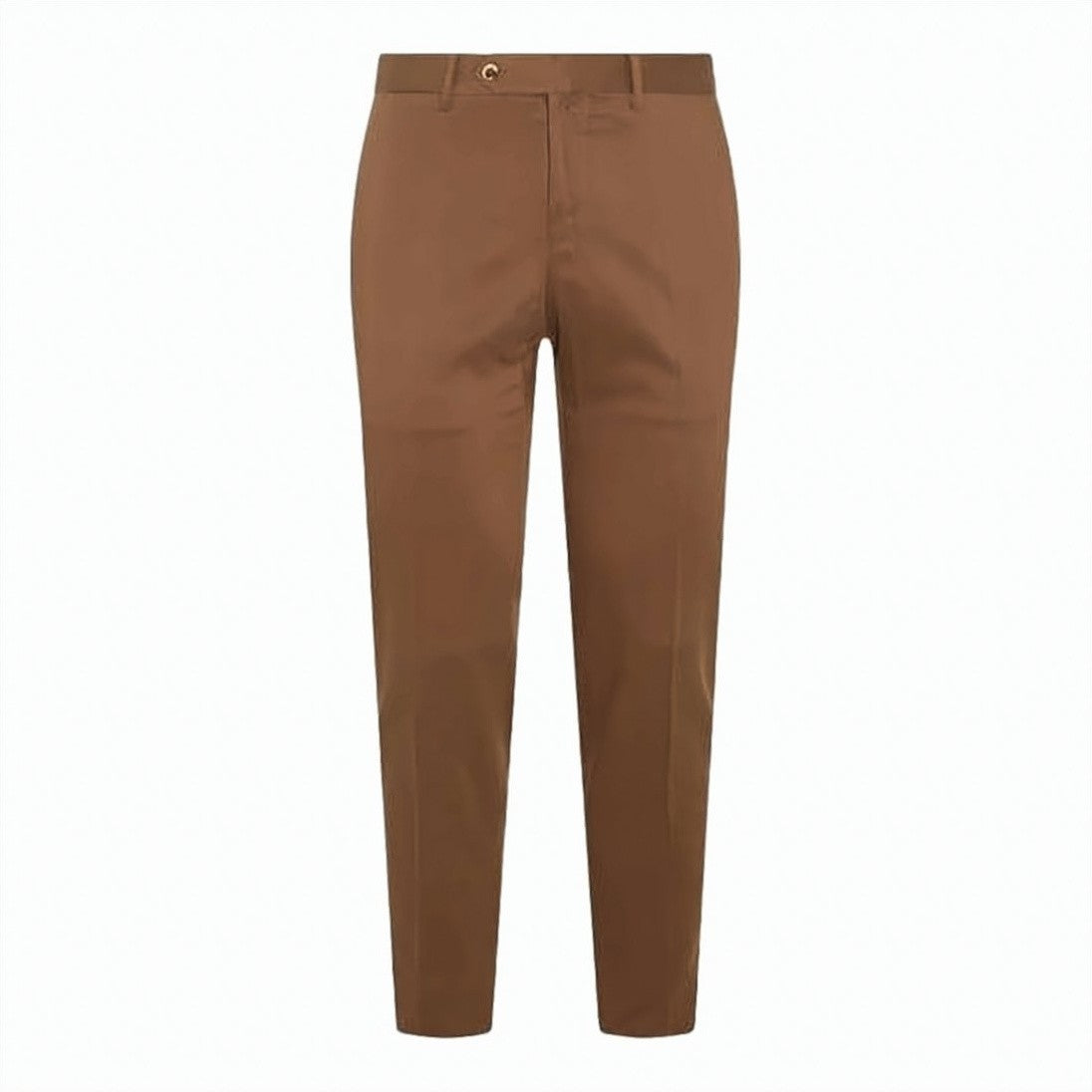 Pt Torino Slim Tapered Suit Pants With Minimal Detailing