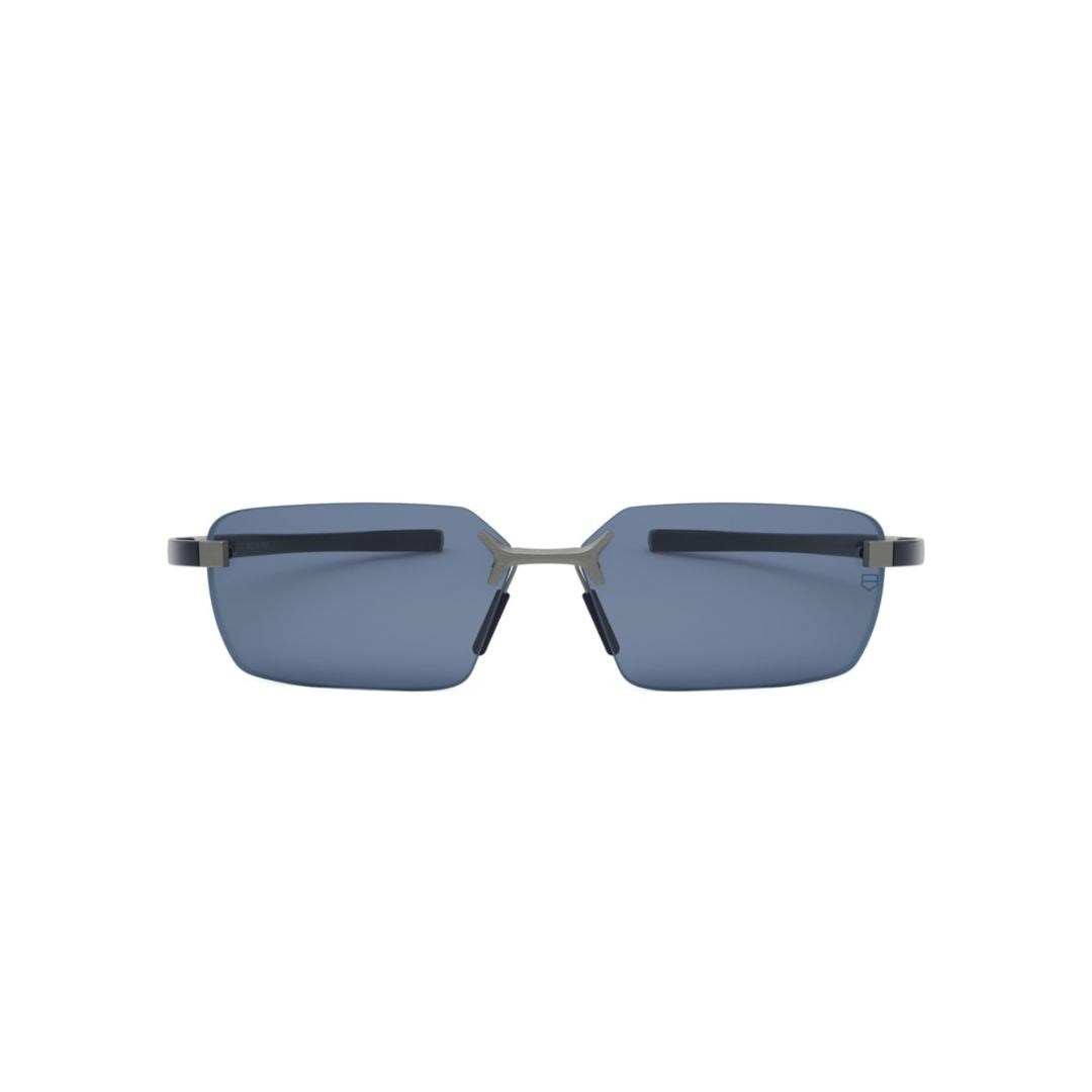 Tag Heuer Th40005u Rimless Rectangular Titanium Sunglasses