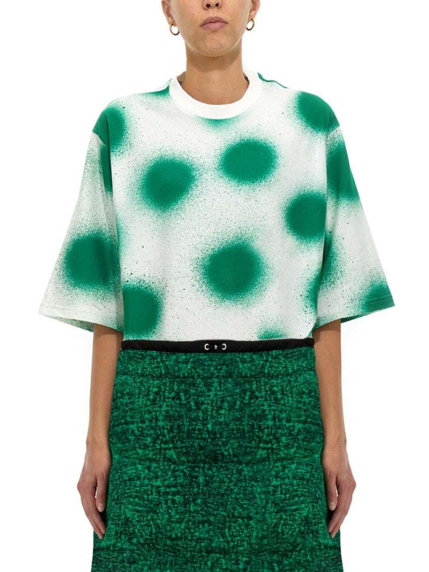 Moncler Genius Abstract Polka Dot Print T-Shirt