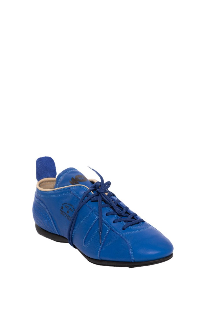 Pantofola D'oro White Soft Calfskin Padded Footbed Sneakers