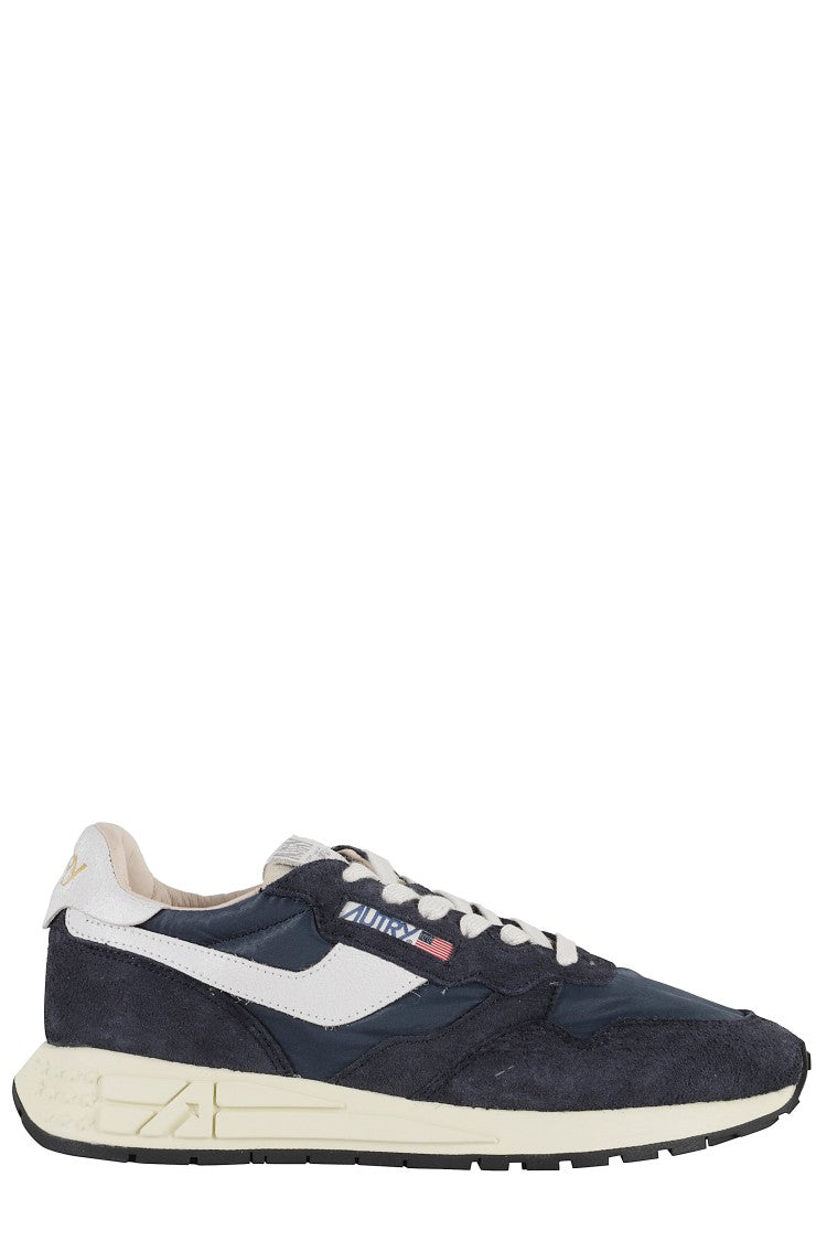 Autry Reelwind Low Sneakers With Suede Accents