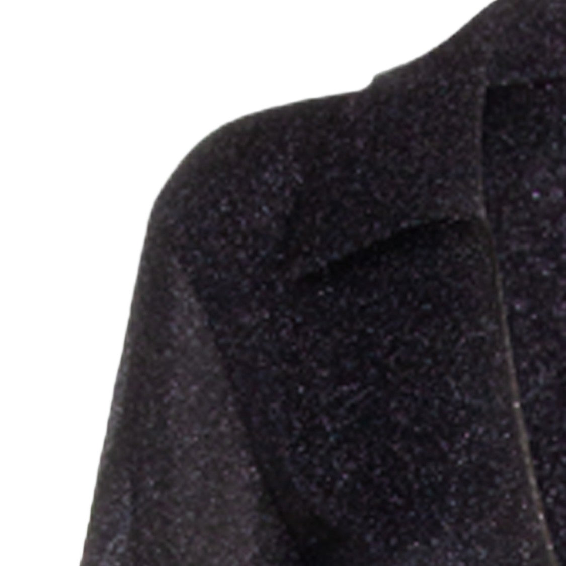 Oséree Classic Silhouette Black Dress With Smooth Texture