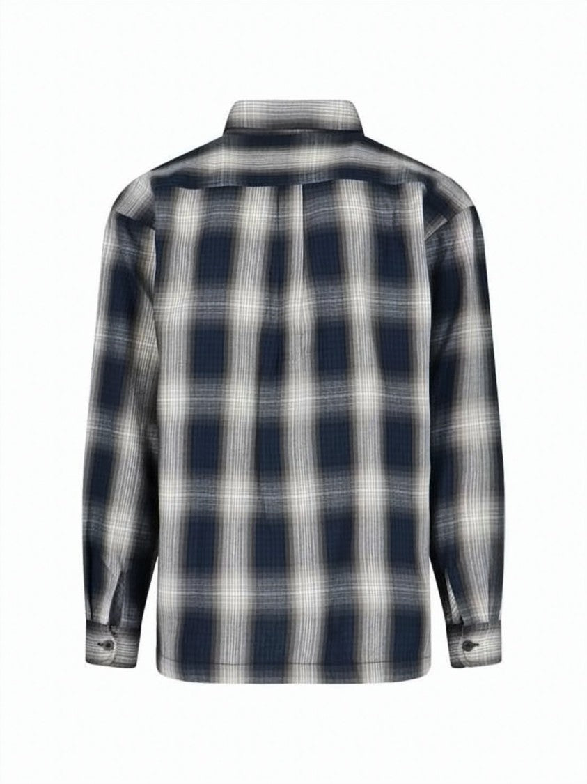 Carhartt Wip Plaid Long Sleeve Shirt With Brushed Texture