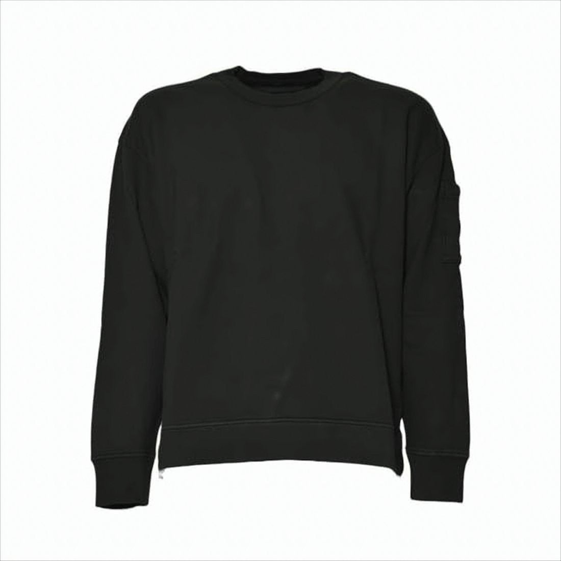 C.P. Company Relaxed Fit Long-Sleeve Sweatshirt With Signature Lens Detail
