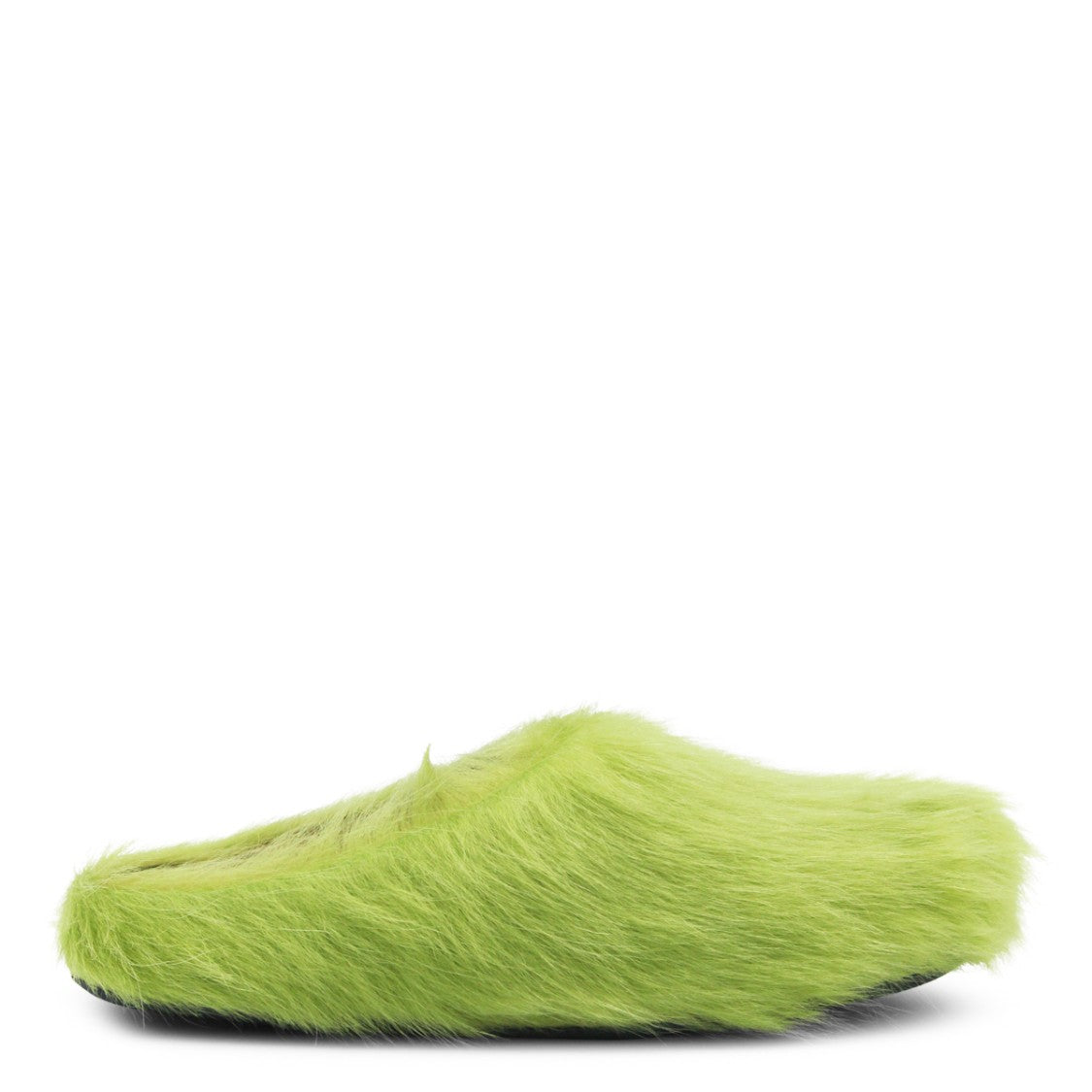 Marni Acid Green Leather Sandals