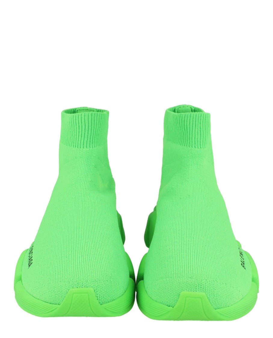 Balenciaga Sock-Like Knit Sneakers With Ribbed Ankle Collar And Chunky Sole
