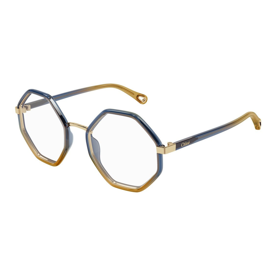 Chloé Ch0132o Geometric Octagonal Eyeglasses