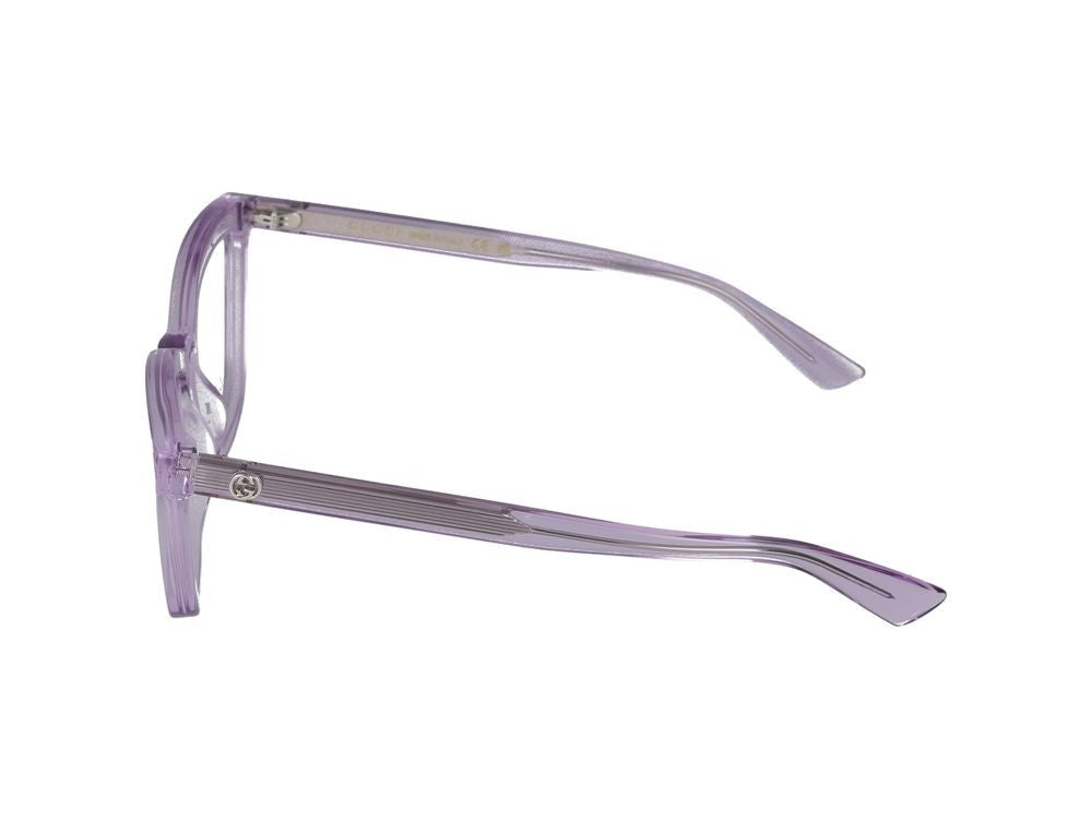 Gucci Violet Translucent Violet Acetate Eyeglasses