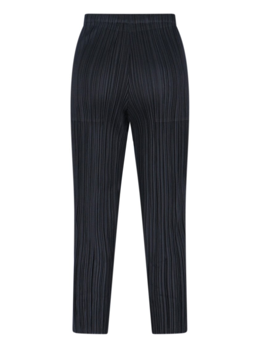 Pleats Please Pleated Trousers With Modern Tailored Silhouette