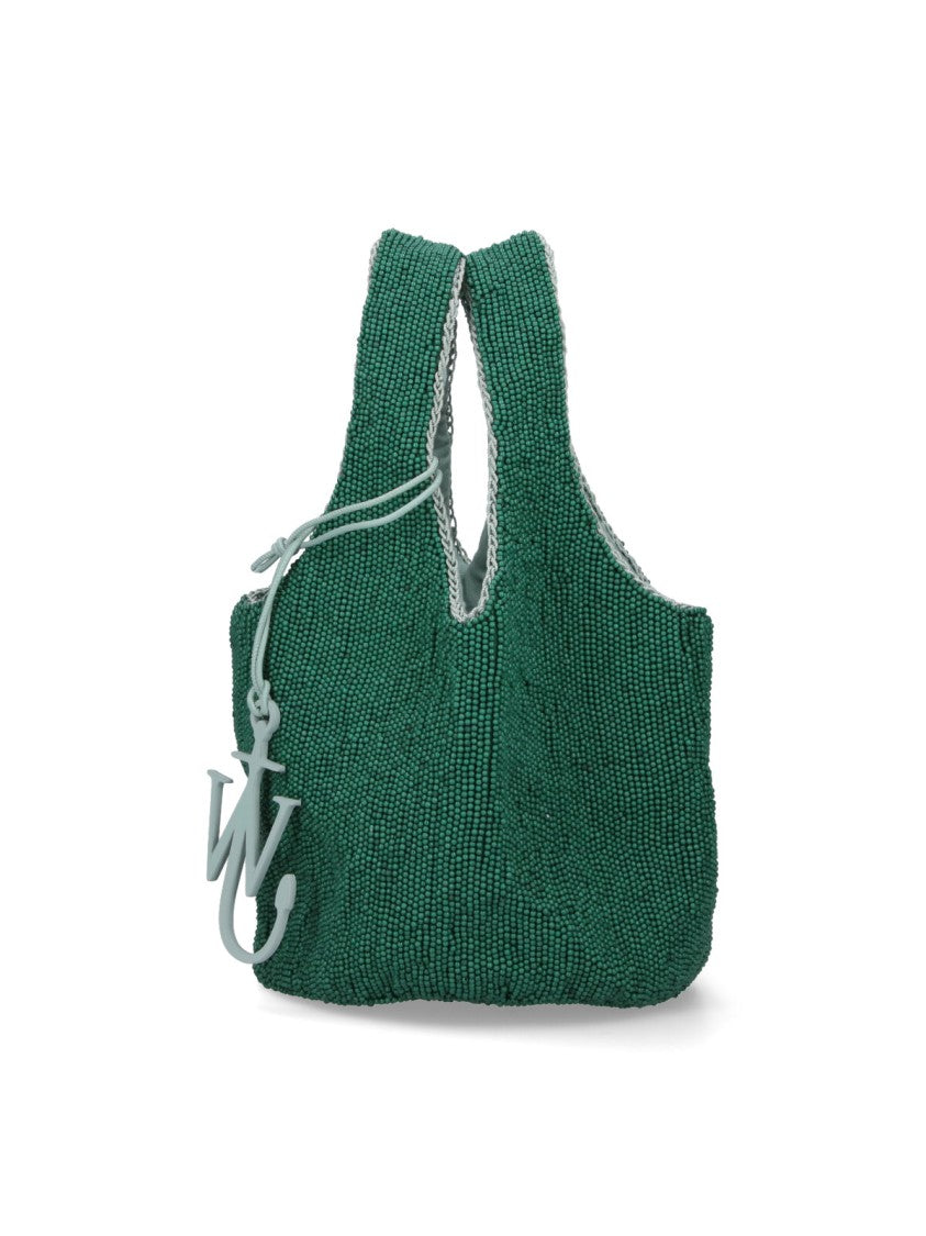J. W. Anderson Mini Beaded Bag – Green