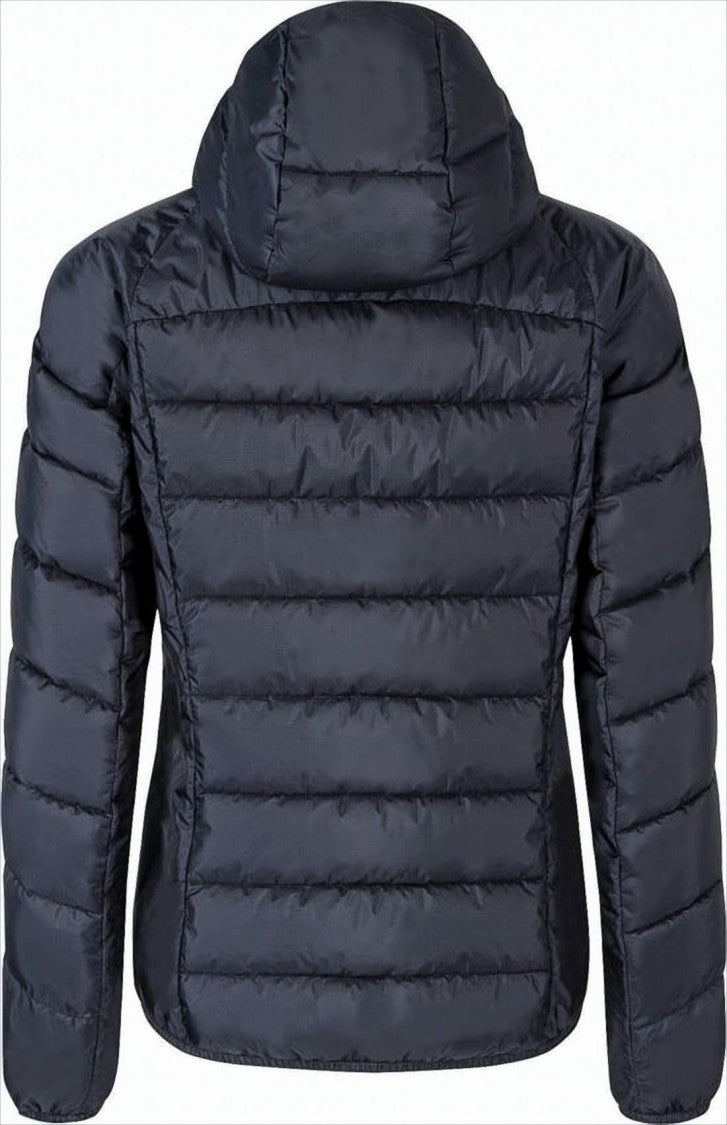 Montura Hooded Quilted Down Jacket With Chevron Stitching